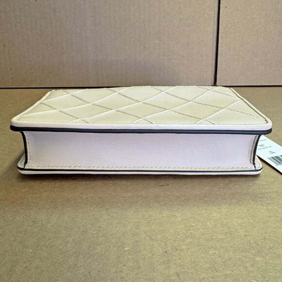 Tory Burch Fleming Leather Crossbody – New Cream - Picture 7 of 10